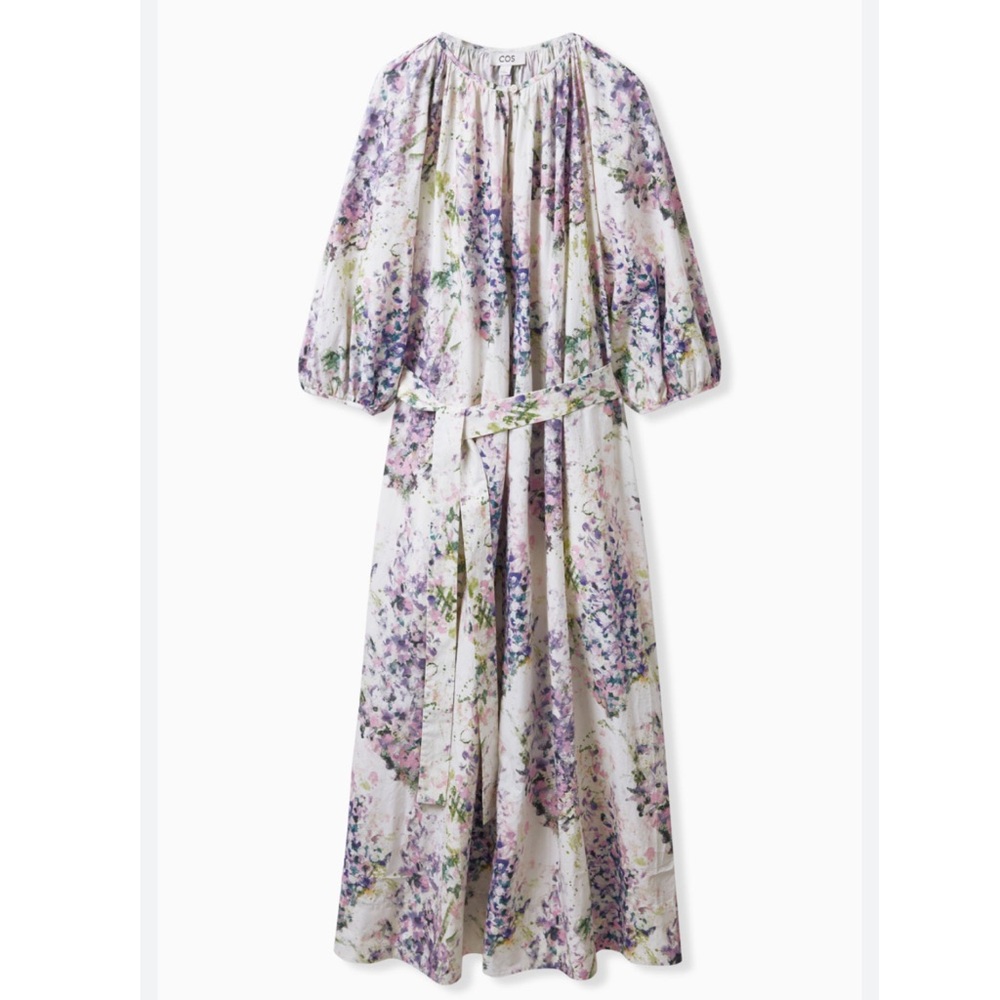Cos Floral print dress